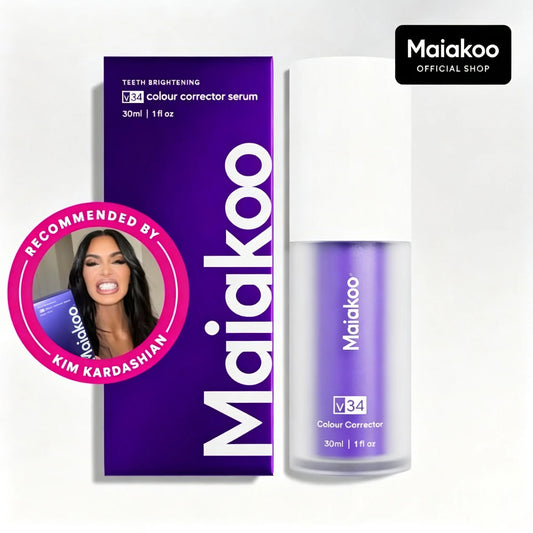 Maiakoo V34 Purple Toothpaste – Fast Teeth Whitening