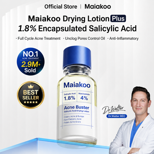 ✔️Maiakoo® Akne-Trocknungslotion Plus – Entfernen Sie Aknenarben in 7 Tagen💯