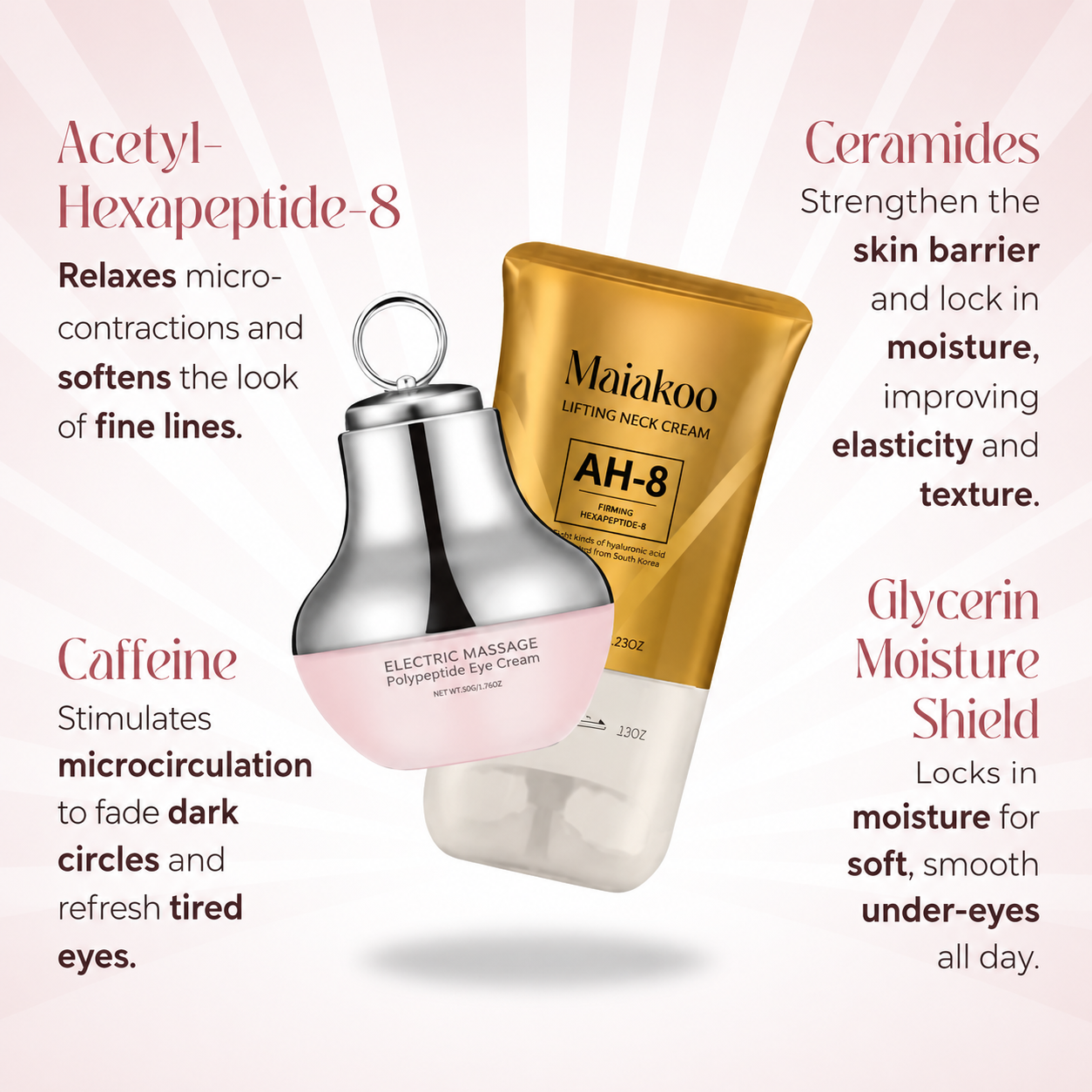 Maiakoo® Revive - Light Eye Massage Cream