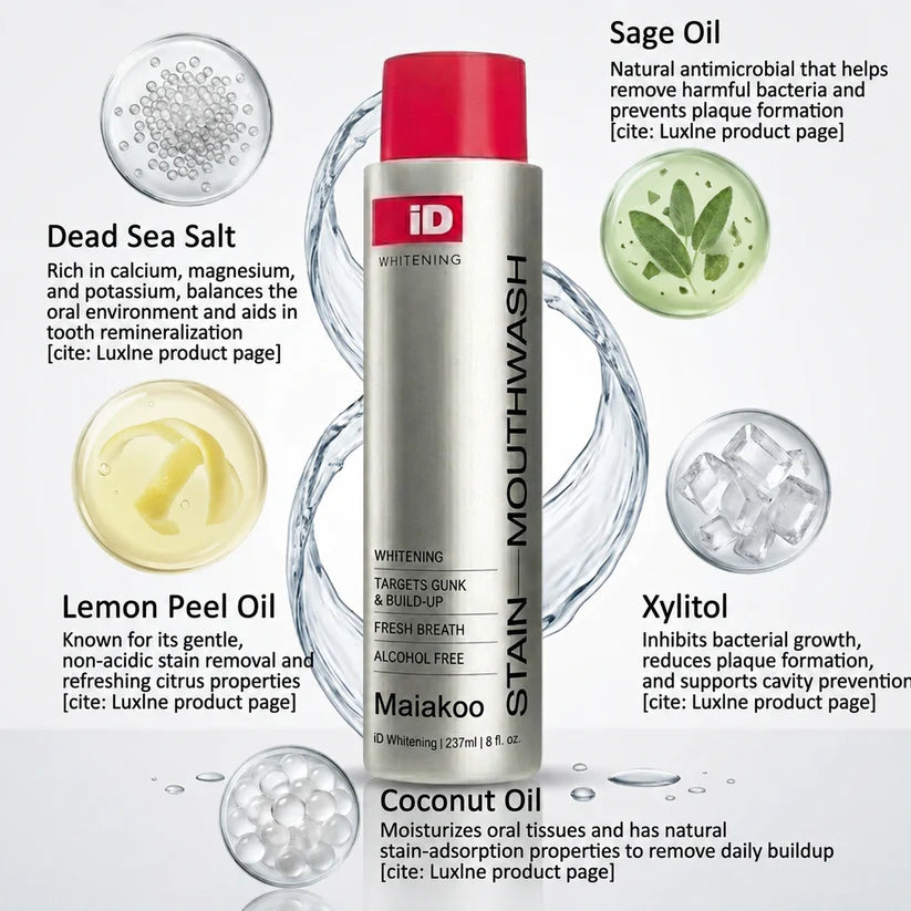 🦷ID Stain Whitening Mouthwash - Maiakoo®