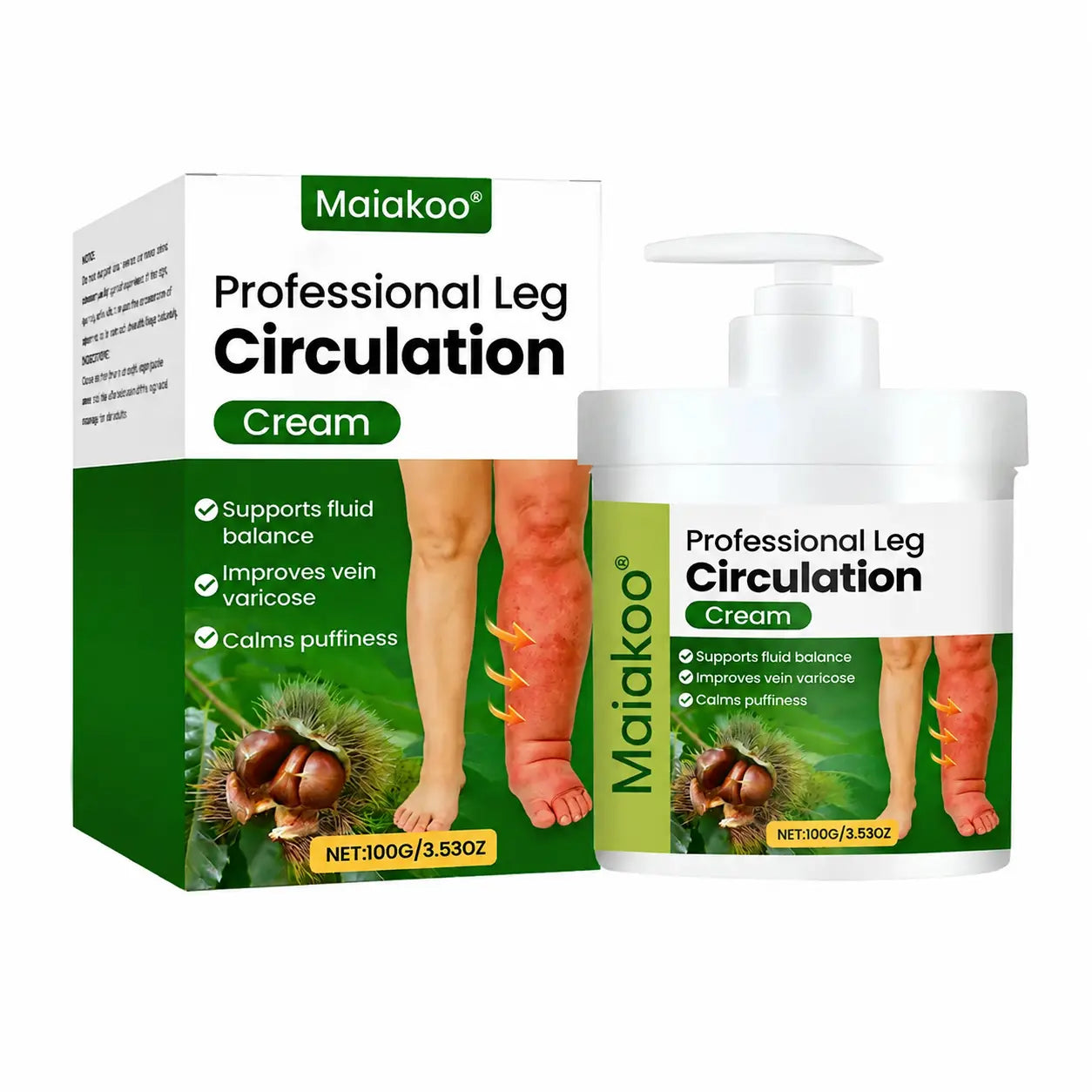 Maiakoo® Professional Leg Circulation Cream