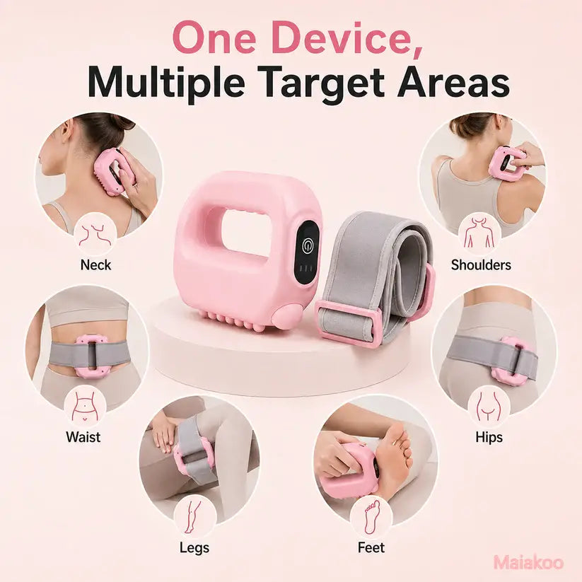 💪 Maiakoo® Hands-Free Fascia Massager — Deep Muscle Relaxation & Faster Recovery ⚡🔥 (50% OFF)