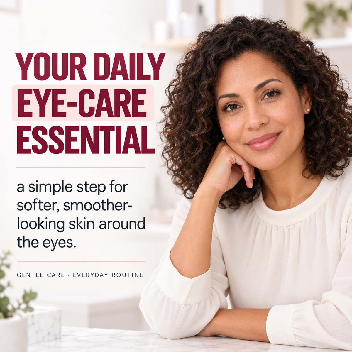 Eye Renewal Crème – 3-in-1 Red Light & Microcurrent Eye Care