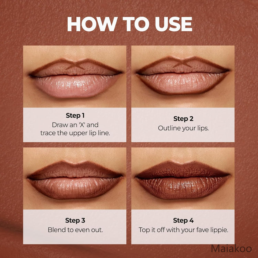 Easy Glide Lip Liner — Creamy, Blendable Color with Smooth Application, Summervibes