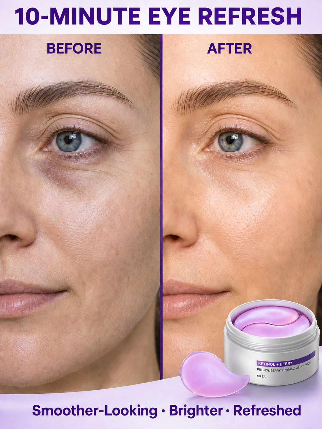 💖💖 Retinol Berry Eye Patches — Brighter, Plumper-Looking Eyes ✨